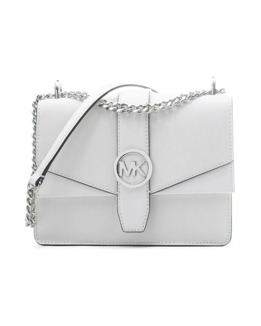 Michael Kors Gray Shoulder Bags