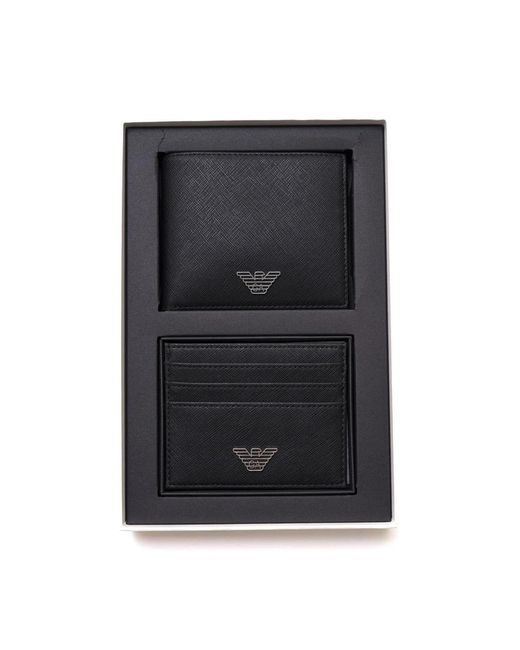 Emporio Armani Black Wallets & Cardholders for men