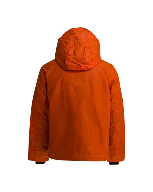 Manifattura Ceccarelli Orange Winter Jackets for men
