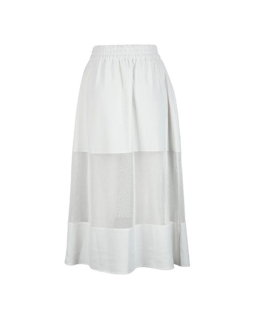Midi Skirts di ARMANI EXCHANGE in White