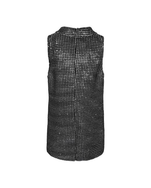 Vests Giorgio Armani de color Black