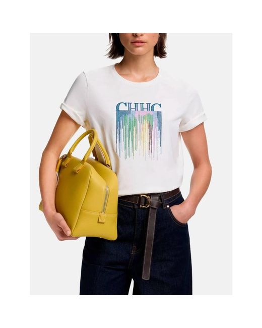 Carolina Herrera White T-Shirts