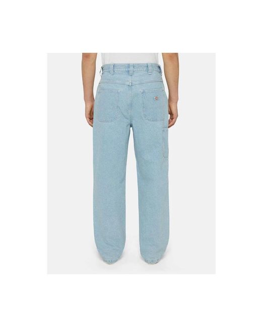 Dickies Blue Loose-Fit Jeans for men
