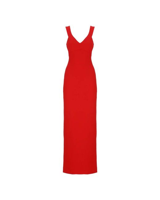 Solace London Red Maxi Dresses
