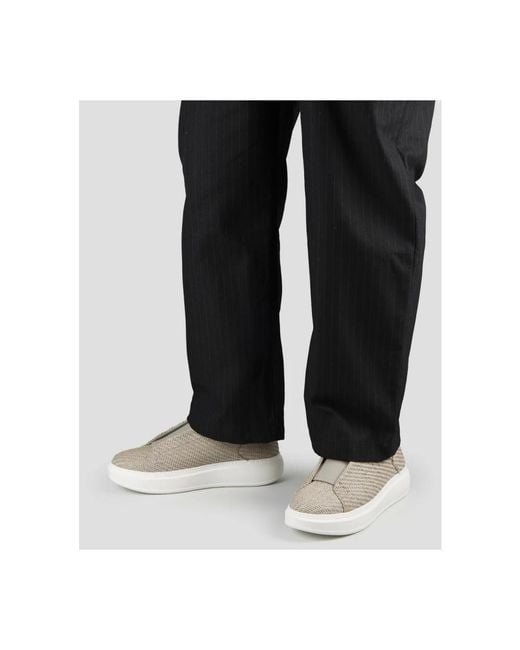 Alexander Smith Gray Sneakers for men