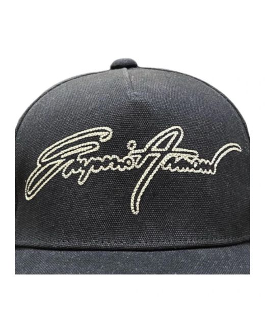 Emporio Armani Gray Hats & Caps for men