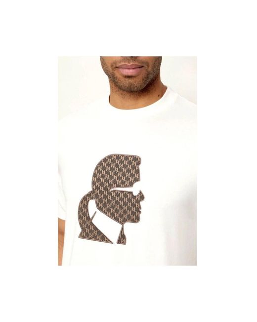Karl Lagerfeld White T-Shirts for men