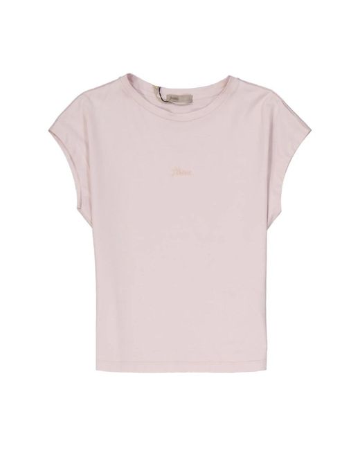 T-Shirts Herno de color Pink