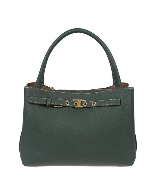Tod's Green Mini Lederhandtasche