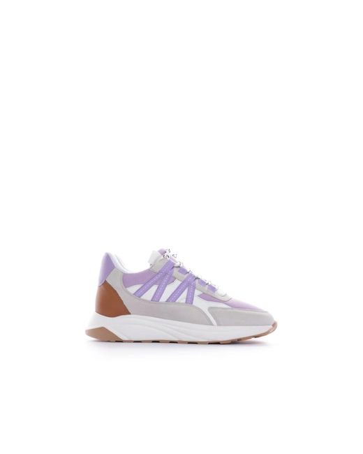 Piola Purple Ica niedrige sneakers