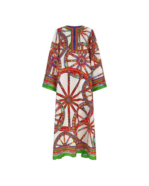 Dolce & Gabbana Red Midi Dresses