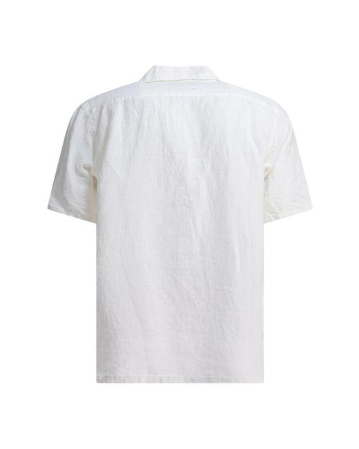 Beams Plus White Short Sleeve Shirts for men