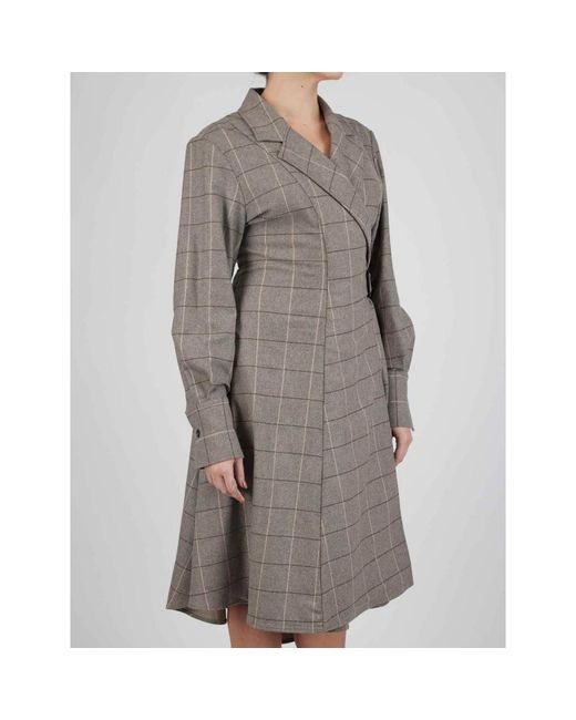 Kiton Regular Plaids & Checks 100% Handmade in het Brown