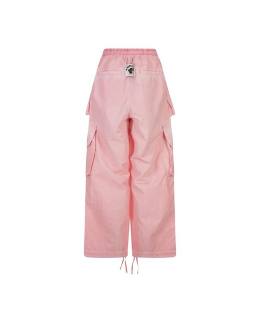A PAPER KID Pink Wide Trousers
