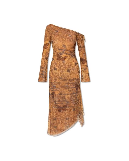 M I S B H V Midi Dresses in het Brown