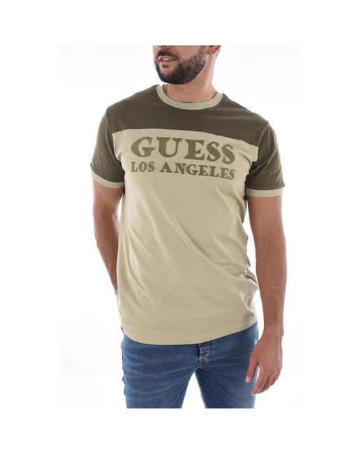 Tops > t-shirts Guess pour homme en coloris Natural
