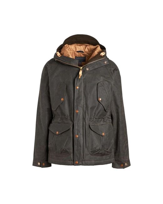 Manifattura Ceccarelli Black Winter Jackets for men