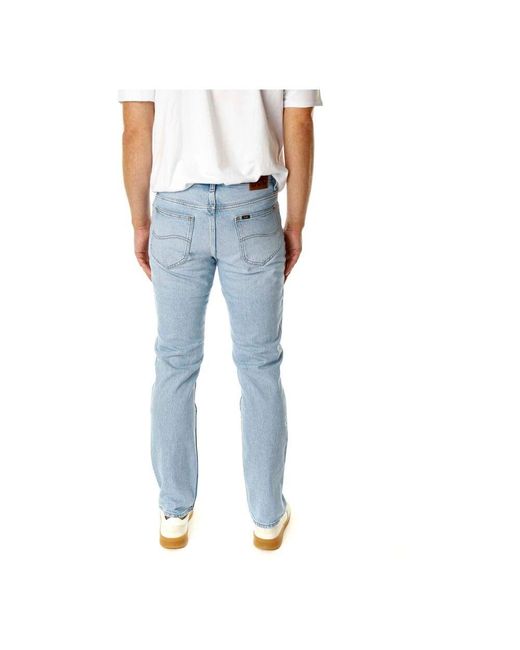 Slim-Fit Jeans di Lee Jeans in Blue da Uomo