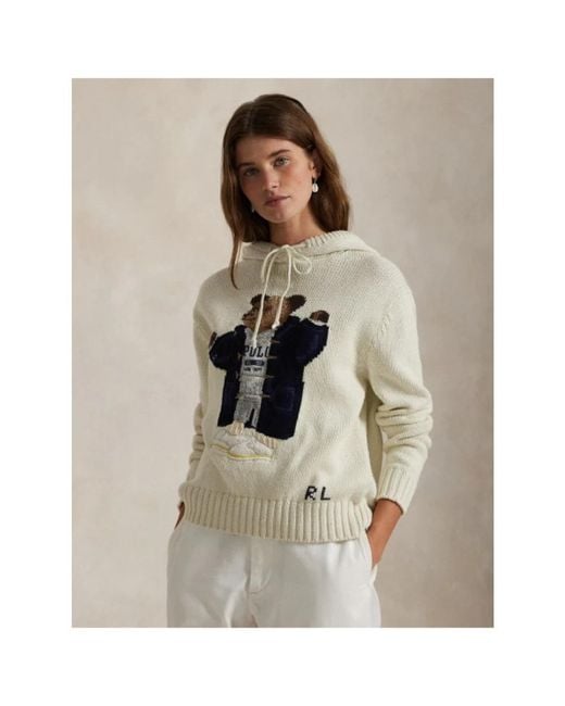 Polo Ralph Lauren White Round-Neck Knitwear