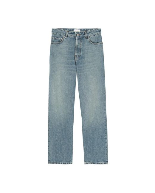 Haikure Blue Straight Jeans