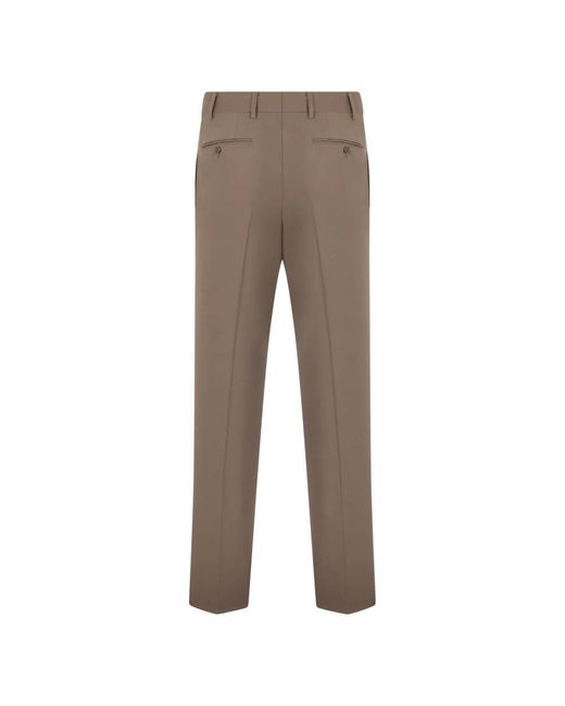Canali Gray Suit Trousers for men