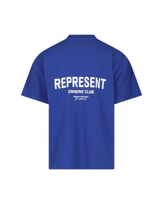 Represent Blue T-Shirts for men