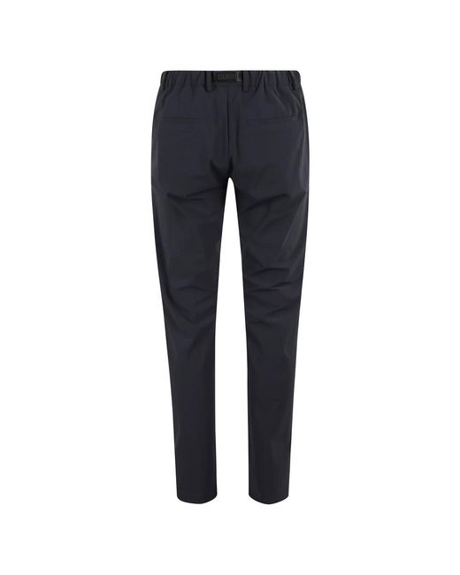 DUNO Blue Slim-Fit Trousers for men