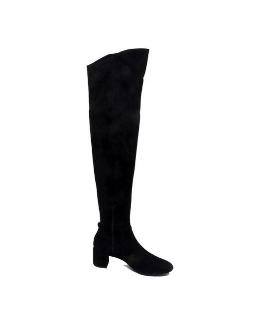 Unisa Black Over-The-Knee Boots