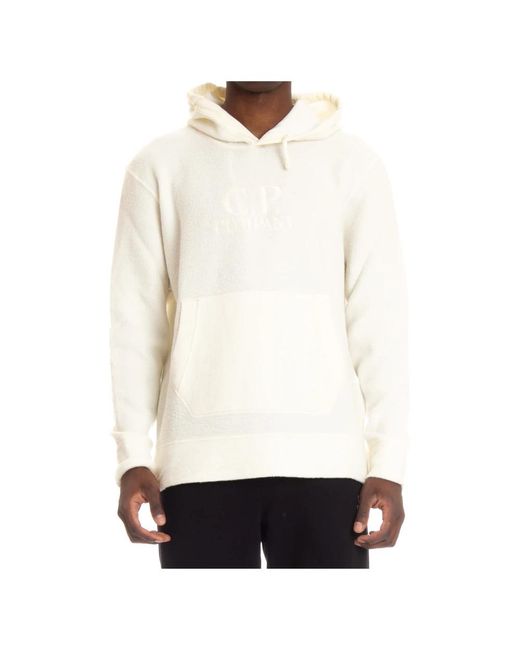 Hoodies di C P Company in White da Uomo