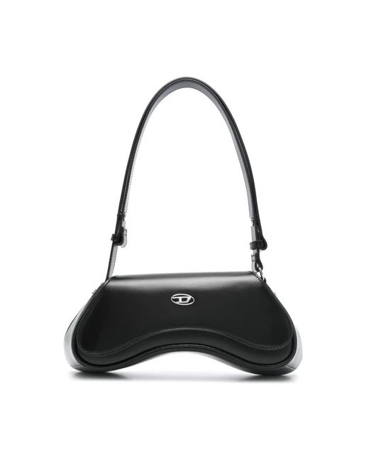 DIESEL Black Shoulder Bags