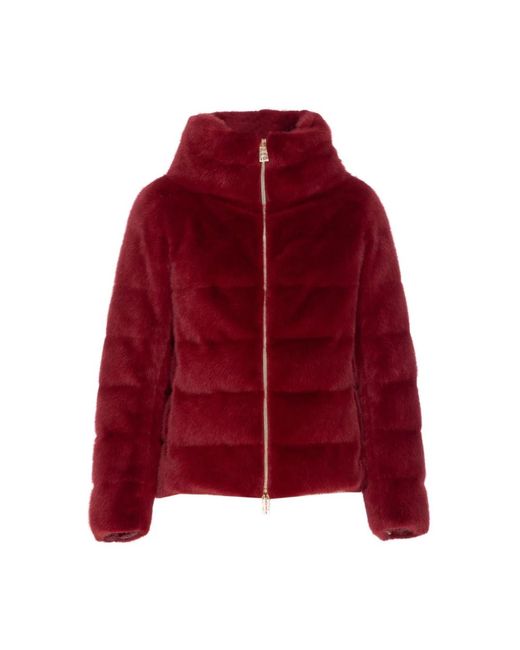 Down Jackets Herno en coloris Red