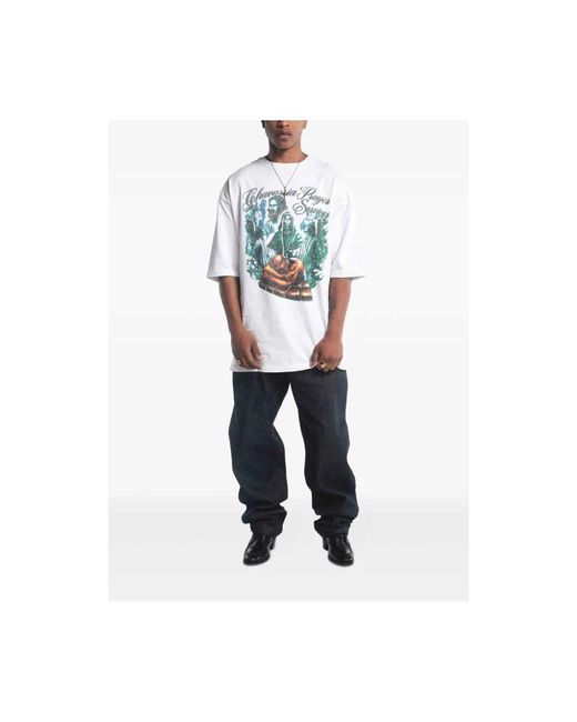 Willy Chavarria Blue T-Shirts for men