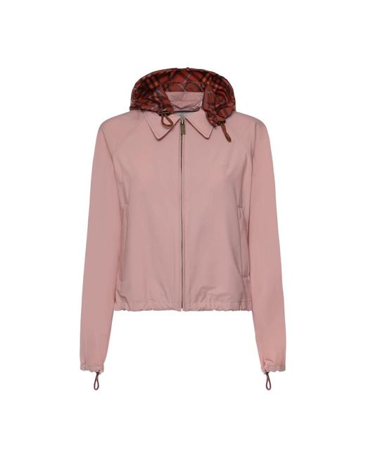 Burberry Pink Light Jackets