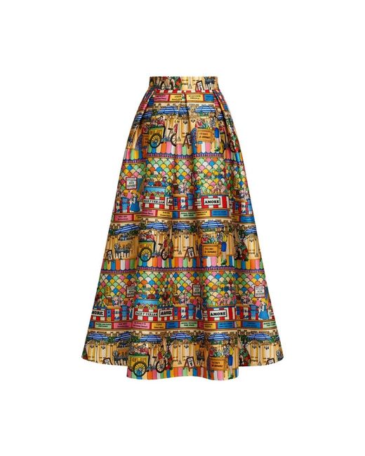 ALESSANDRO ENRIQUEZ Multicolor Maxi Skirts