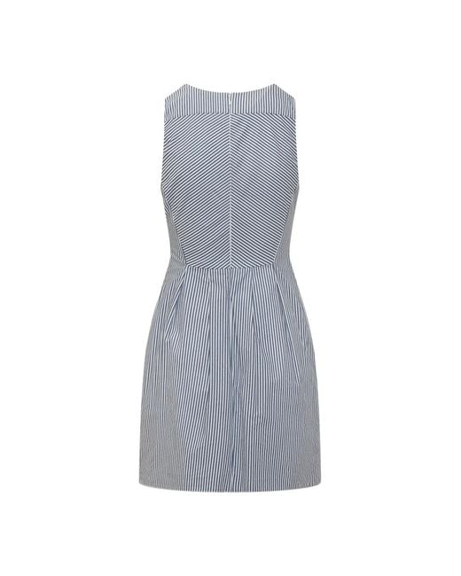 Elisabetta Franchi Gray Short Dresses