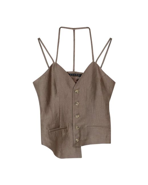 Malloni Tops in het Brown
