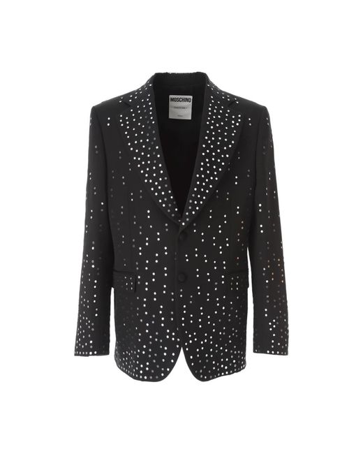 Moschino Black Blazers for men