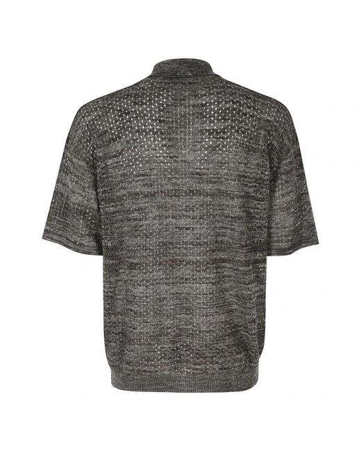 Roberto Collina Gray Cardigans for men