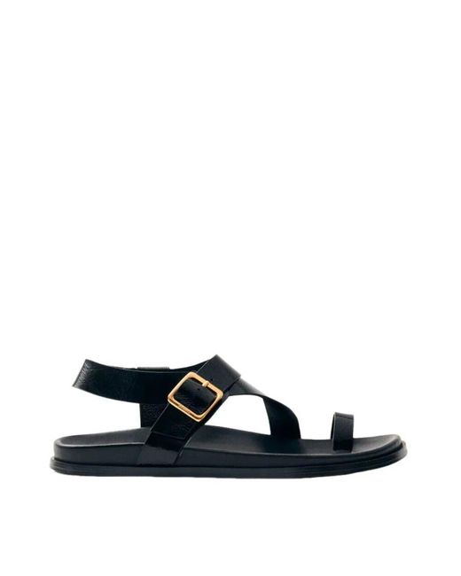 Alohas Blue Flat Sandals