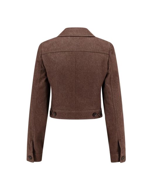 Max Mara Brown Light Jackets