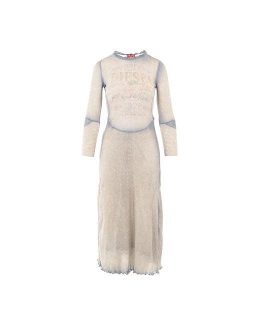 DIESEL Natural Midi Dresses