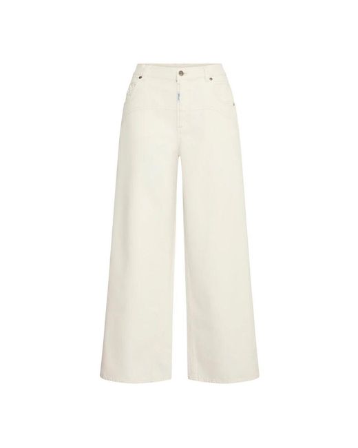 Ball White Weite Bein Jeans