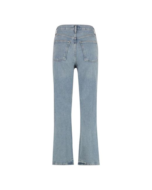 Agolde Blue Bootcut Jeans