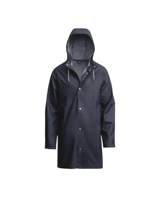 Rains Blue Rain Jackets