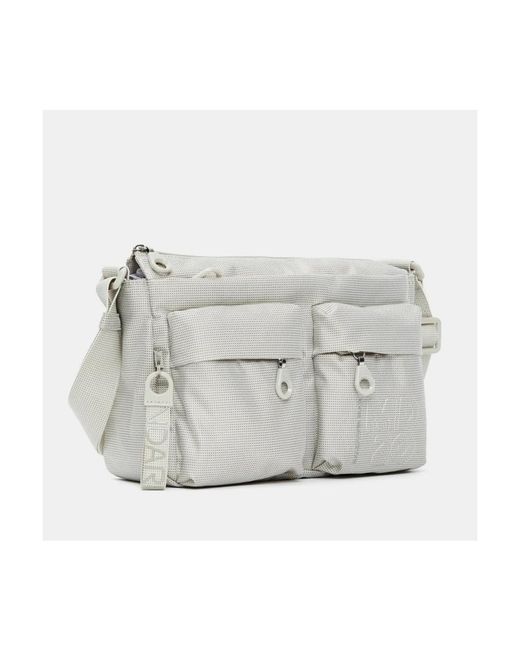 Mandarina Duck Gray Cross Body Bags