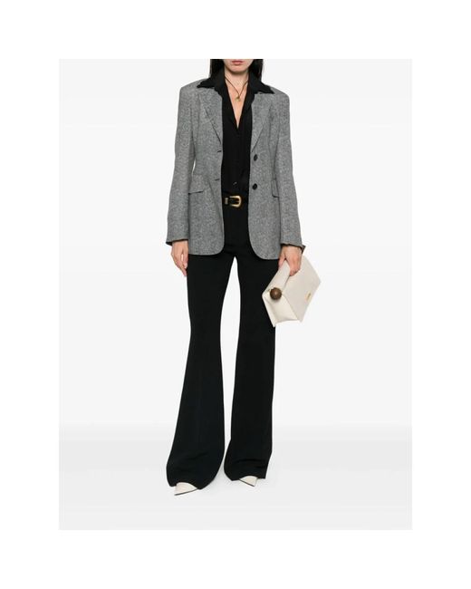 Ermanno Scervino Gray Blazers