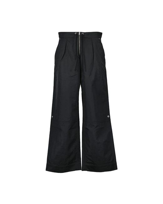 AMI Black Wide Trousers for men