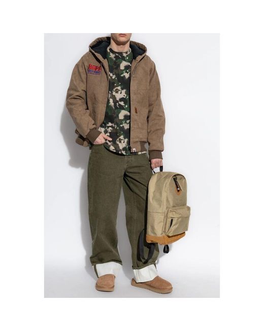 Long Sleeve Tops A Bathing Ape de hombre de color Gray