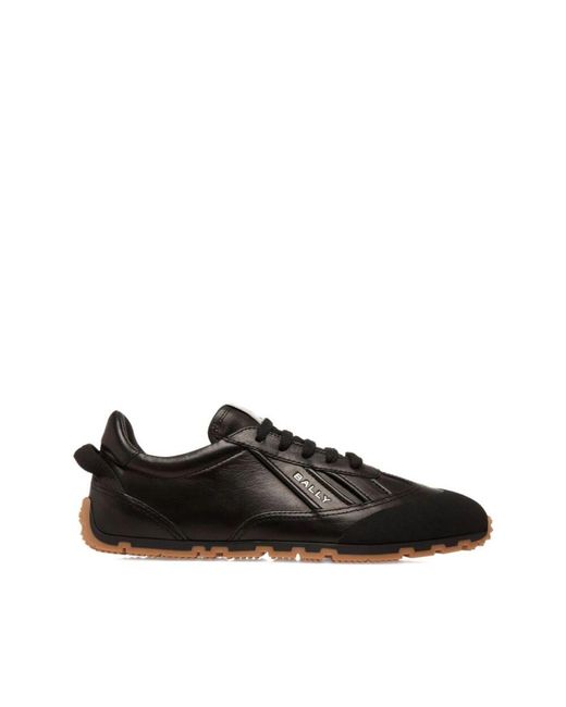 Bally Black Schwarze Sneakers Für Männer