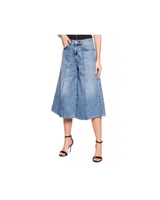 Pinko Blue Denim Shorts